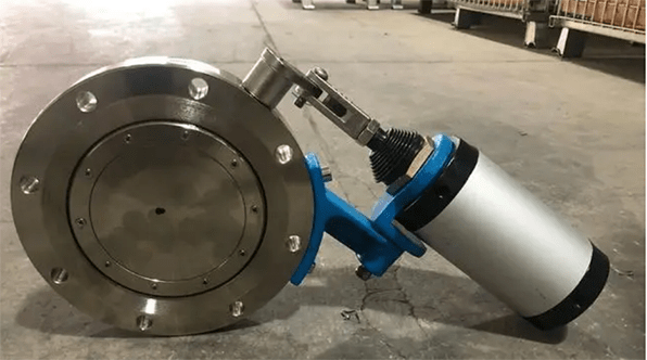 Working pressure of vacuum butterfly valve is below to standard atmospheric pressure